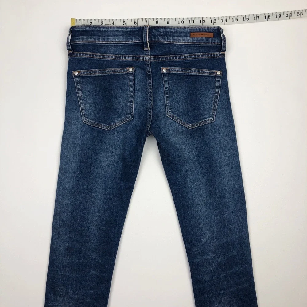 Anthro Pilcro Parallel Selvage Mid-Rise Jeans - Picture 3 of 9